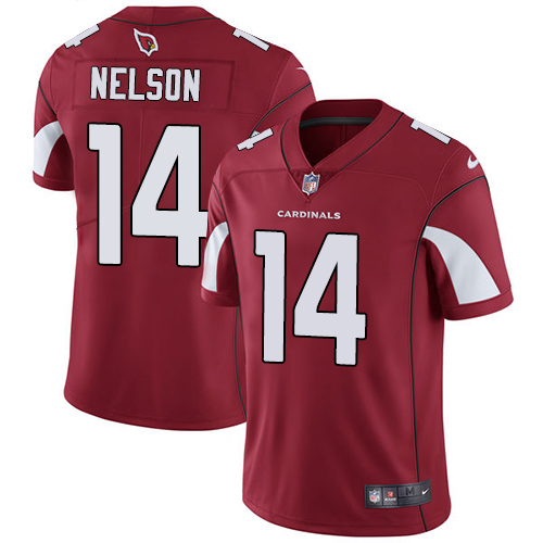 Nike Cardinals #14 J.J. Nelson Red Team Color Men's Stitched NFL Vapor Untouchable Limited Jersey
